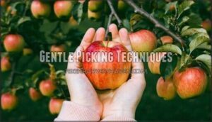 gentle picking techniques