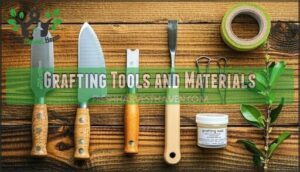 grafting tools and materials