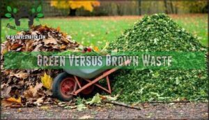green versus brown waste