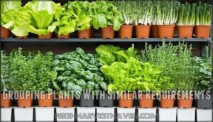 grouping plants with similar requirements