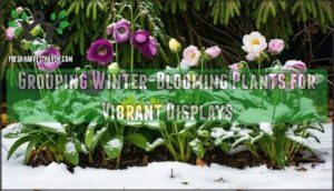 grouping winter-blooming plants for vibrant displays