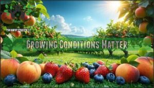 growing conditions matter