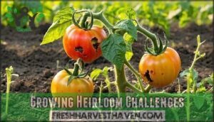 growing heirloom challenges