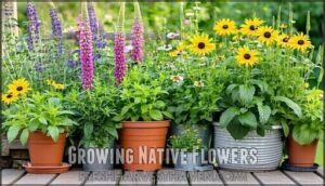 growing native flowers