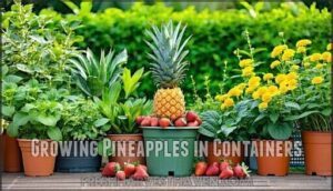 growing pineapples in containers
