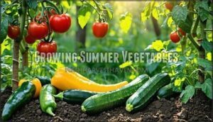 growing summer vegetables