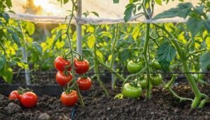 growing tomatoes in summer heat