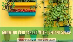 growing vegetables with limited space