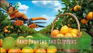 hand pruners and clippers
