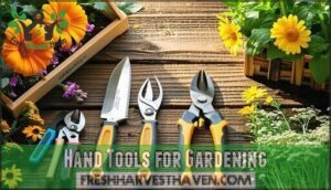 hand tools for gardening