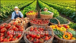 harvest scheduling for quality