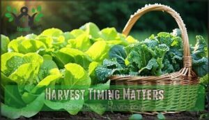 harvest timing matters