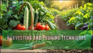 harvesting and pruning techniques