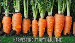 harvesting at optimal time