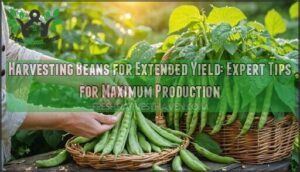 harvesting beans for extended yield