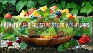 healthy and creative salad variations