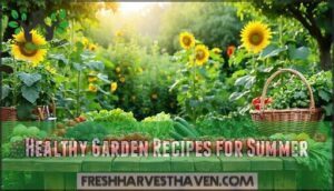 healthy garden recipes for summer