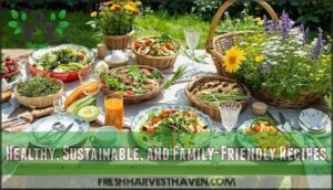healthy, sustainable, and family-friendly recipes