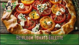 heirloom tomato galette