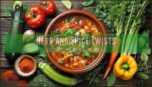 herb and spice twists