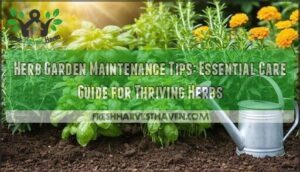 herb garden maintenance tips
