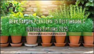 herb garden planters