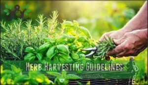 herb harvesting guidelines