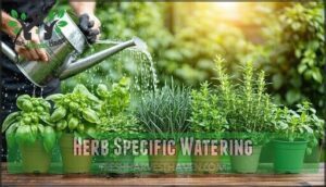 herb specific watering