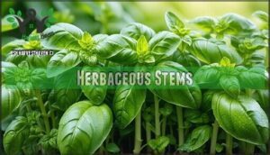 herbaceous stems