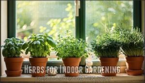 herbs for indoor gardening
