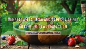 homegrown fruit salads