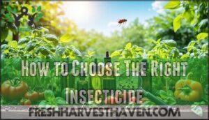 how to choose the right insecticide