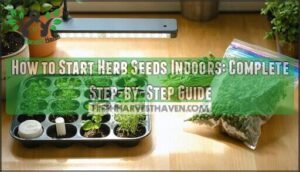 how to start herb seeds indoors