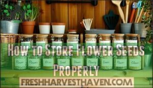 how to store flower seeds properly