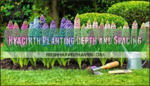 hyacinth planting depth and spacing