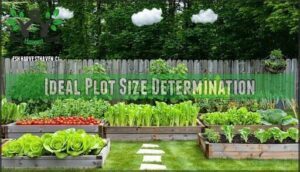 ideal plot size determination