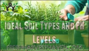 ideal soil types and ph levels
