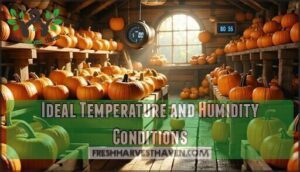 ideal temperature and humidity conditions