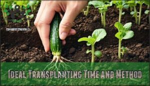ideal transplanting time and method