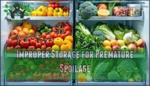 improper storage for premature spoilage