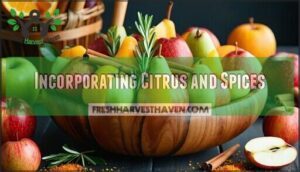 incorporating citrus and spices
