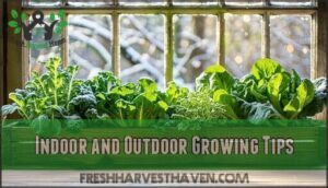 indoor and outdoor growing tips