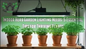 indoor herb garden lighting needs