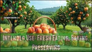 intended use: fresh eating, baking, preserving