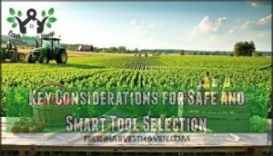 key considerations for safe and smart tool selection