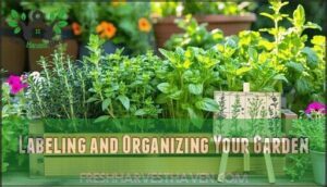 labeling and organizing your garden