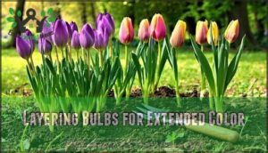 layering bulbs for extended color