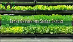 leafy greens for small spaces