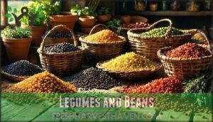 legumes and beans