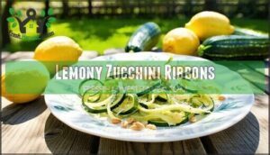 lemony zucchini ribbons